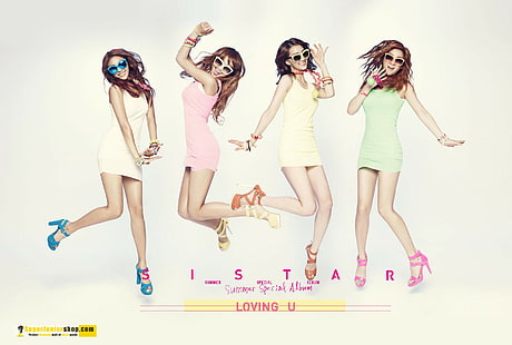 танц, електронен, хип, хоп, k поп, корея, корейски, kpop, поп, плакат, sistar, HD тапет HD wallpaper