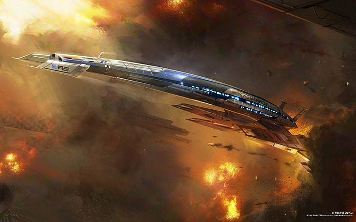 Mass Effect, Mass Effect 3, Normandie SR 2, HD-Hintergrundbild