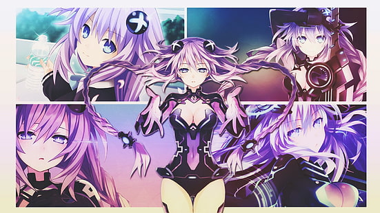 Видеоигра, Hyperdimension Neptunia, Neptune (Hyperdimension Neptunia), HD тапет HD wallpaper