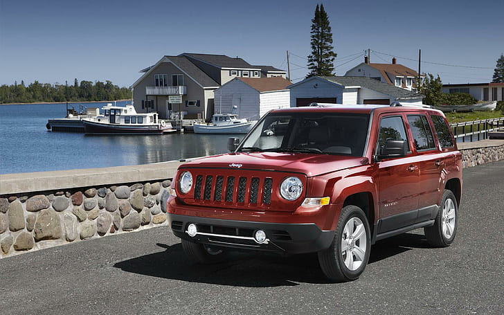 2011 Jeep Partiot 2, red jeep suv, 2011, jeep, partiot, cars, other cars, HD wallpaper