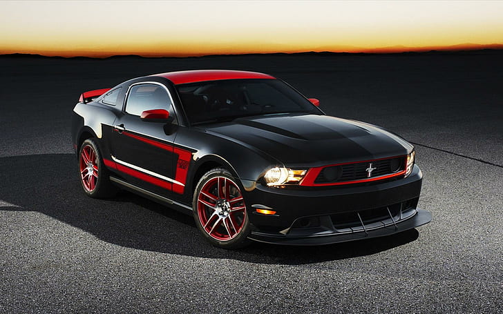 2012 Ford Mustang Boss, ford, mustang, 2012, chef, HD tapet