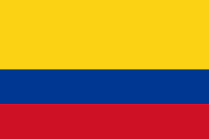 2000px bandiera della colombia svg, Sfondo HD