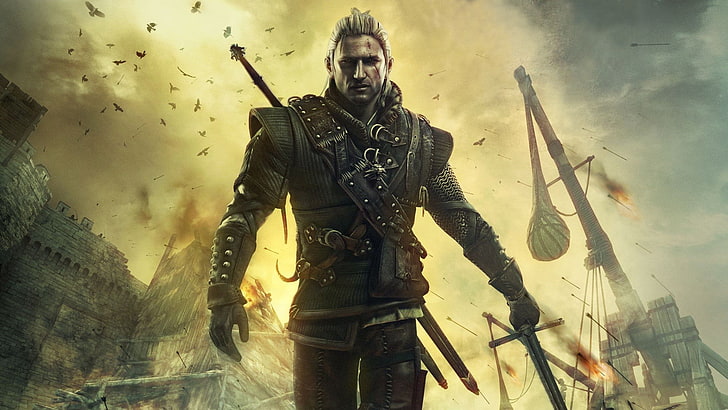 game illustration, The Witcher, video games, The Witcher 2: Assassins of Kings, HD wallpaper