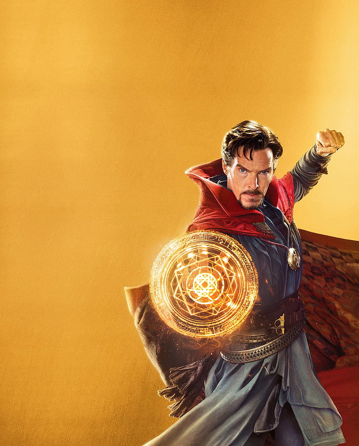 Doctor Strange, Benedict Cumberbatch, Marvel Comics, Avengers: Infinity War, 4K, HD wallpaper