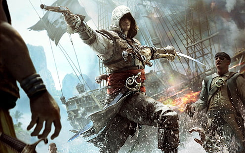 Assassins Creed Unity HD Game Desktop Wallpaper 09, fondo de pantalla de Assassin's Creed HD, Fondo de pantalla HD HD wallpaper