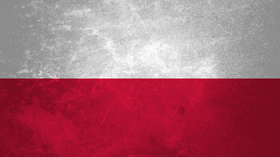 placa de madeira vermelha e preta, bandeira, Polônia, HD papel de parede HD wallpaper