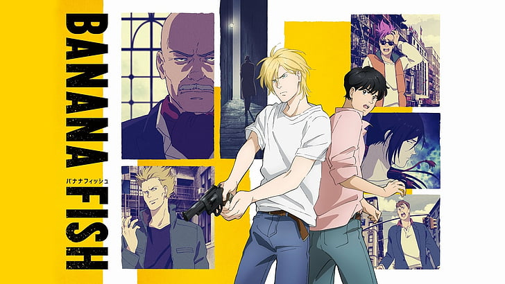 Anime, Peixe Banana, Ash Lynx, Eiji Okumura, HD papel de parede