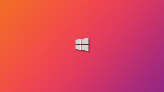 Windows 10, gradien, Wallpaper HD HD wallpaper