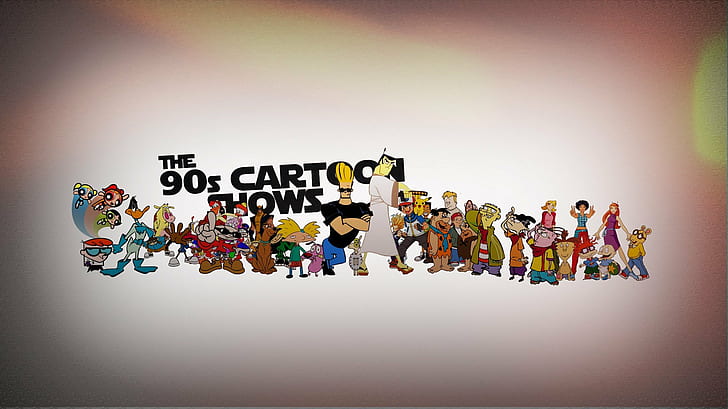 Anni '90, Cartoon, alcuni di questi sono più v degli anni '90, Sfondo HD