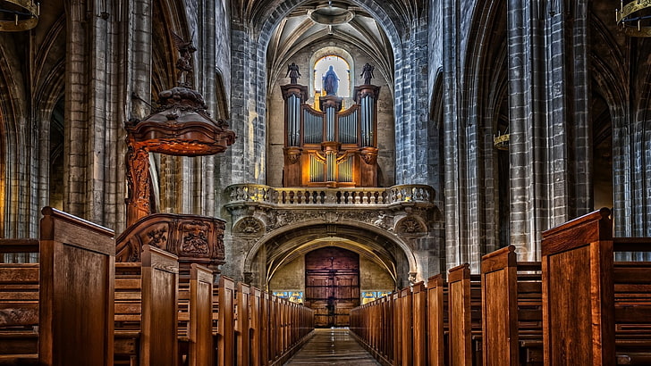 Kathedrale, Kirche, Frankreich, Religion, Christentum, HD-Hintergrundbild