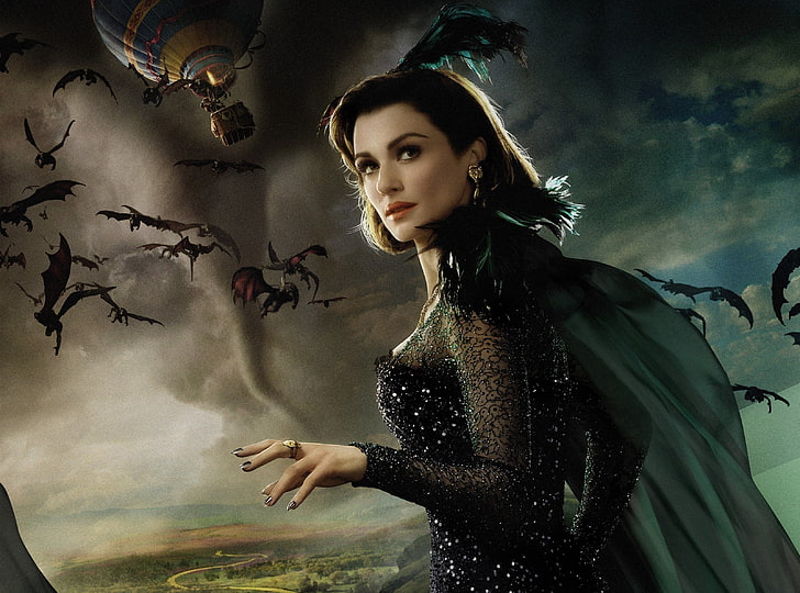 Evanora the Wicked Witch - Oz the Great and ..., Wizard Of Oz movie wallpaper, Movies, Oz the Great and Powerful, Fantasy, Movie, Adventure, Film, 2013, rachel weisz, evanora, Sfondo HD
