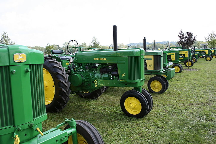 Fordon, John Deere, traktor, HD tapet