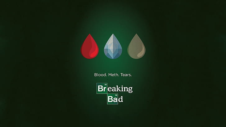 Breaking Bad - Blood, Meth & Tears Poster, HD wallpaper