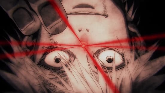 Jujutsu Kaisen, Satoru Gojo, 애니메이션, 애니메이션 스크린샷, 뷰어를 보고, HD 배경 화면 HD wallpaper