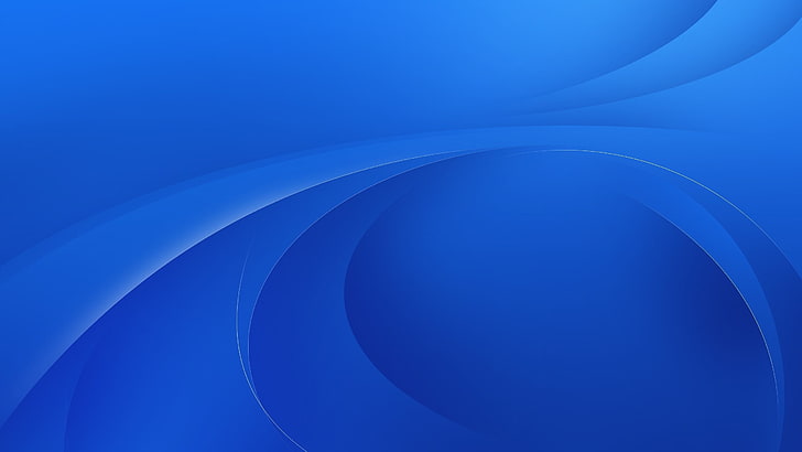 blaue digitale Tapete, abstrakt, HD-Hintergrundbild