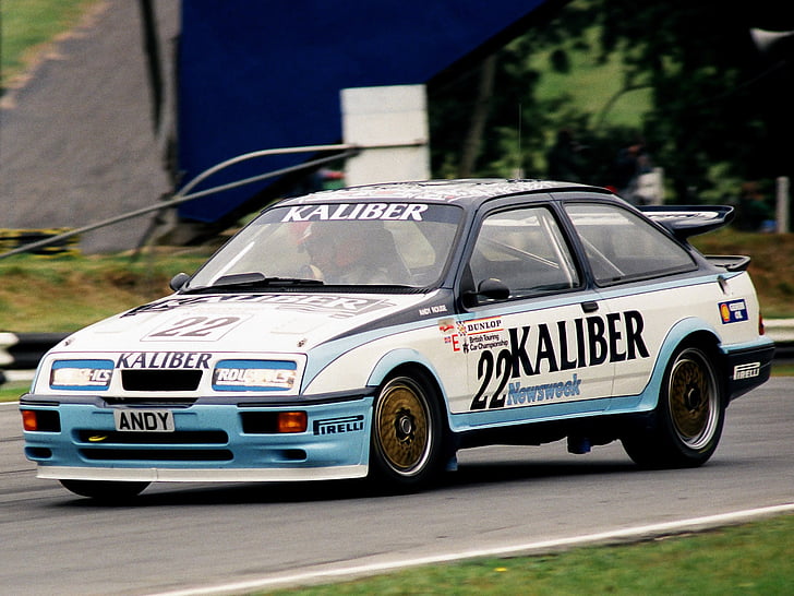 1988, btcc, cosworth, ford, race, racing, rs500, sierra, HD wallpaper