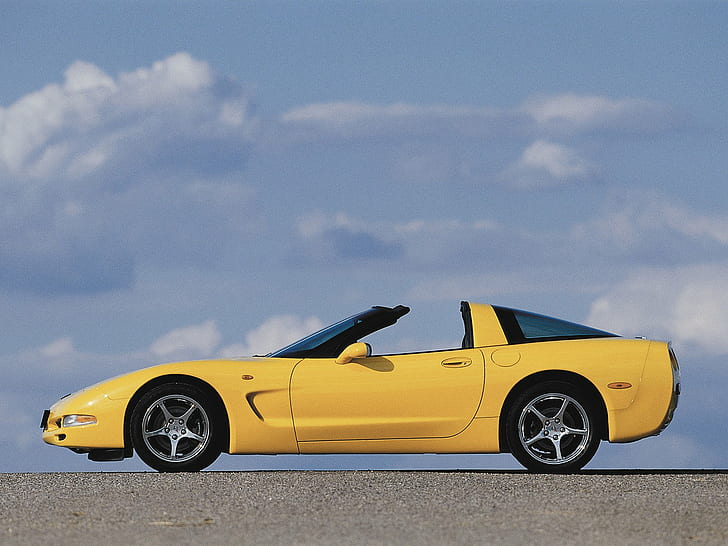 1997 04, c 5, chevrolet, corvette, coupe, spécifications européennes, muscle, supercar, Fond d'écran HD