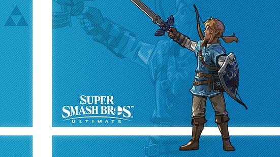 Videospel, Super Smash Bros.Ultimate, länk, HD tapet HD wallpaper
