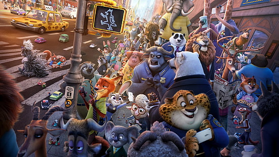 Zootopia 2016, Disney-Film, Zootopia 2016, Disney, Film, HD-Hintergrundbild HD wallpaper
