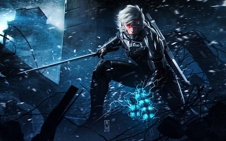Metal Gear Rising Revengeance Игра, възход, игра, метал, съоръжения, отмъщение, HD тапет