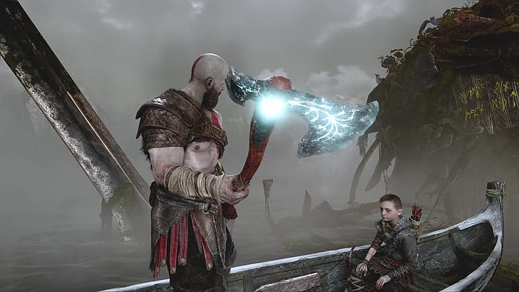 Gott des Krieges, Kratos, Gott des Krieges (2018), HD-Hintergrundbild