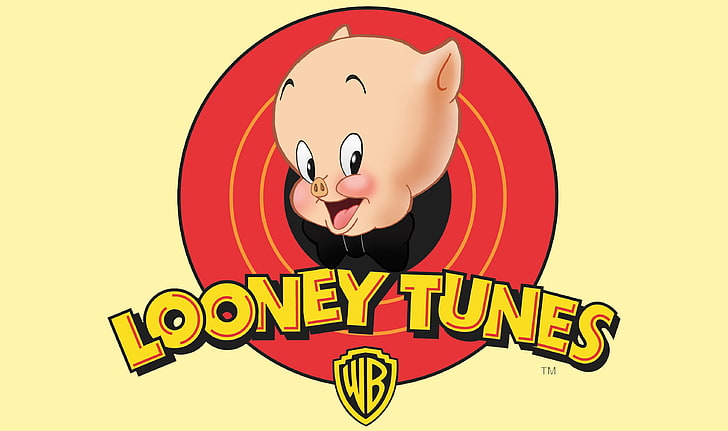 Pig, Cartoon, Looney Tunes, Porky Pig, HD tapet