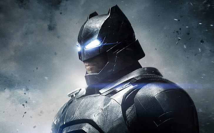 DC Batman fond d'écran, fiction, costume, casque, Ben Affleck, bande dessinée, Batman V Superman: l'aube de la justice, Fond d'écran HD