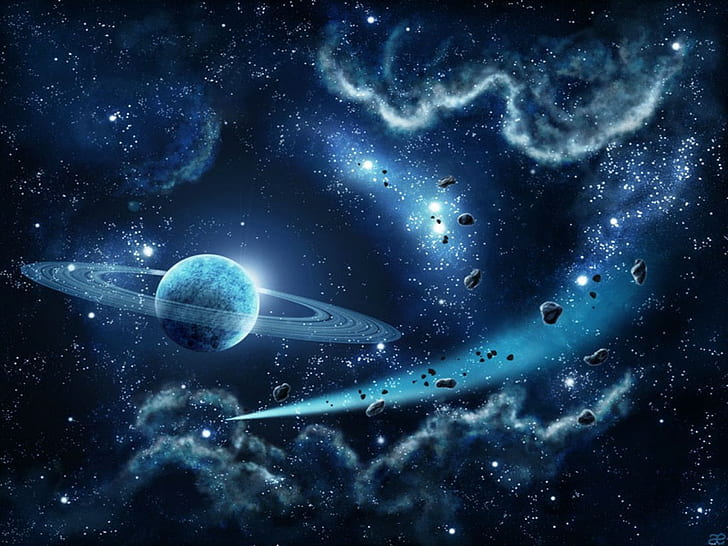 Espacio, estrellas, naturaleza, planetas, universo, Fondo de pantalla HD |  Wallpaperbetter