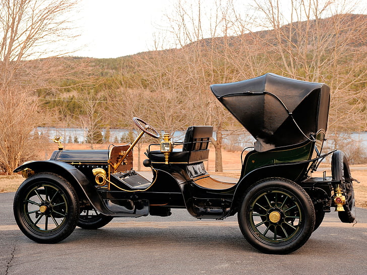 1910, Брюстер, Ландау, люкс, модель 29, бесподобный, ретро, ​​Виктория, HD обои