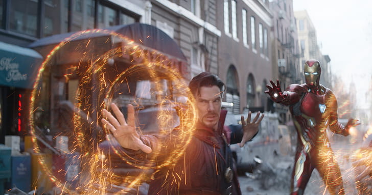 Film, Avengers: Infinity War, Doctor Strange, Iron Man, HD tapet