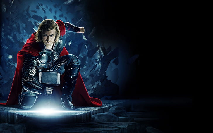 Thor Avengers, underbar Thor-affisch, HD tapet