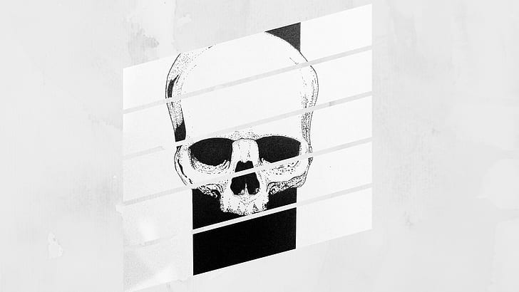 skull and bones, skull, HD wallpaper