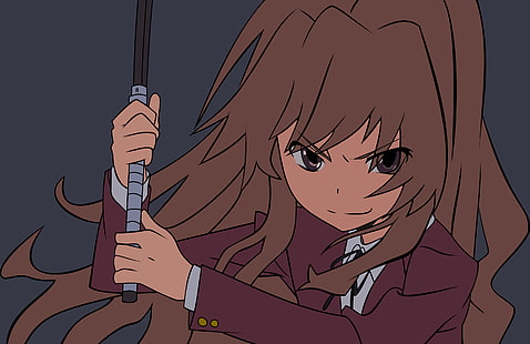 Aisaka Taiga, Toradora !, Anime Mädchen, Anime, HD-Hintergrundbild HD wallpaper