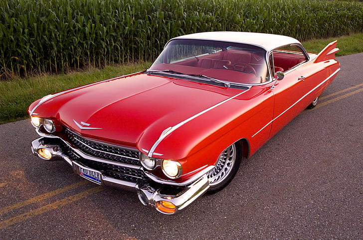 Cadillac, Cadillac Eldorado, 1959 Cadillac Eldorado, Lowrider, Luxury Car, HD wallpaper