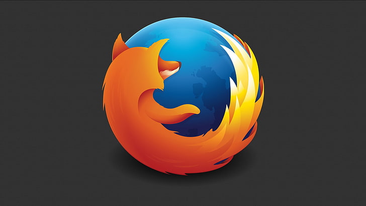 Логотип Mozilla Firefox, Mozilla Firefox, HD обои