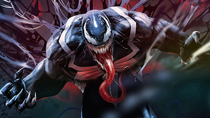 Venom Artwork 5K, Obra De Arte, Venom, HD papel de parede