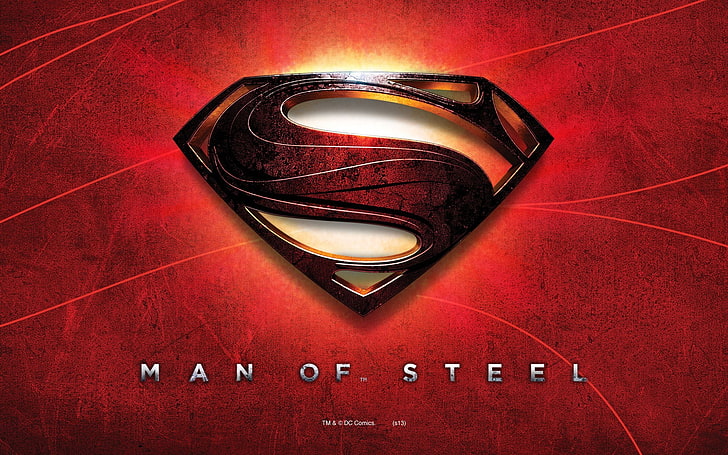 Man of Steel digitale Tapete, Superman, Superheld, Man of Steel, HD-Hintergrundbild