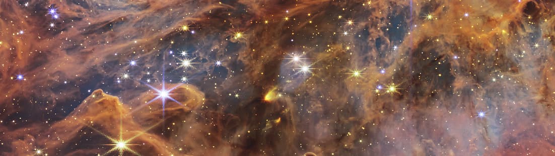 космос, космически телескоп Джеймс Уеб, мъглявина, мъглявина Карина, НАСА, HD тапет HD wallpaper