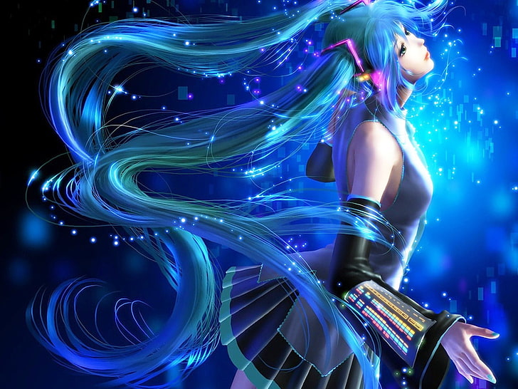 Vocaloid, Hatsune Miku, HD-Hintergrundbild