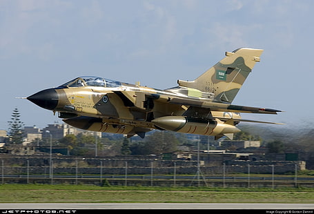 Panavia Tornado, реактивен изтребител, самолет, военен самолет, превозно средство, HD тапет HD wallpaper
