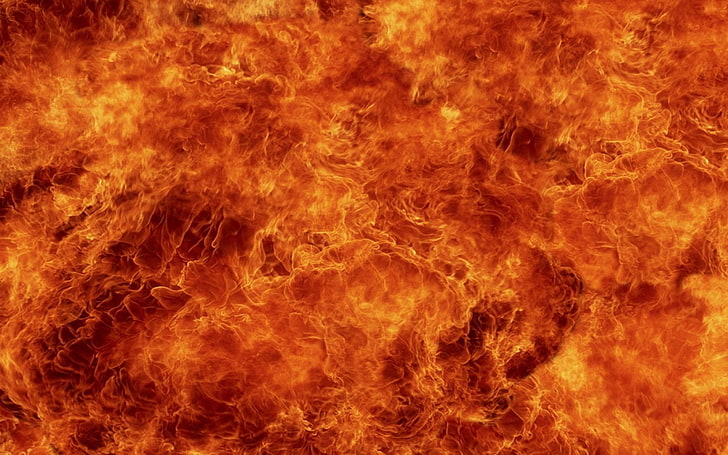 brennende Flamme Tapete, Oberfläche, Feuer, Flamme, Hintergrund, HD-Hintergrundbild
