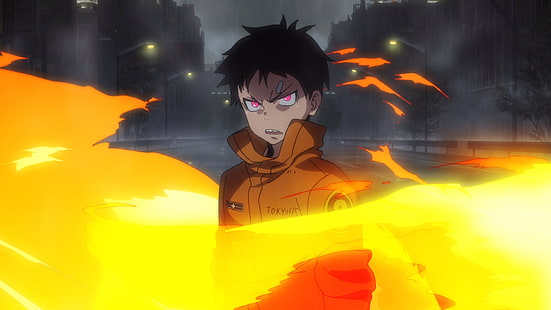Anime, Fire Force, Shinra Kusakabe, HD-Hintergrundbild HD wallpaper