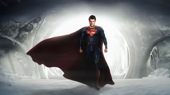 фильмы, Человек из стали, Супермен, Генри Кавилл, HD обои HD wallpaper