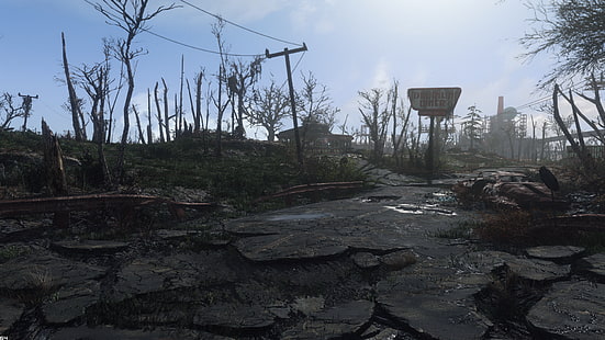 Fallout 4, desolado, Fallout, videojuegos, Fondo de pantalla HD HD wallpaper