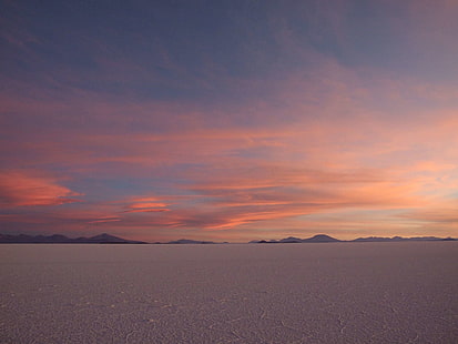 بوليفيا ، سالار ، غروب الشمس ، أويوني، خلفية HD HD wallpaper
