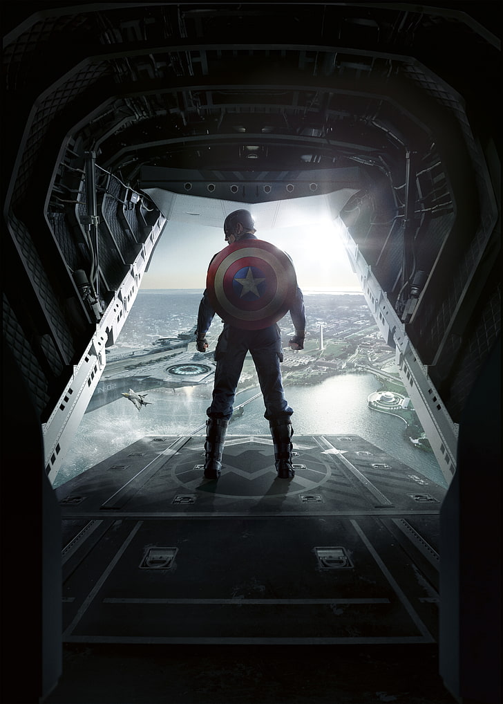 The Winter Soldier, Captain America, 5K, Wallpaper HD, wallpaper seluler