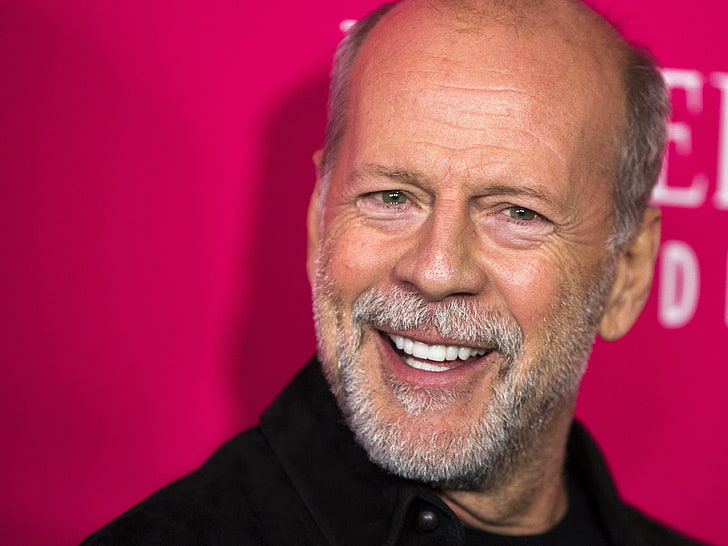 Bruce Willis, bruce willis, actor, face, smile, HD wallpaper