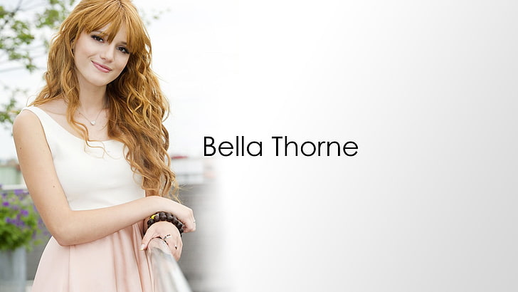 kobiety, Bella Thorne, ruda, Tapety HD