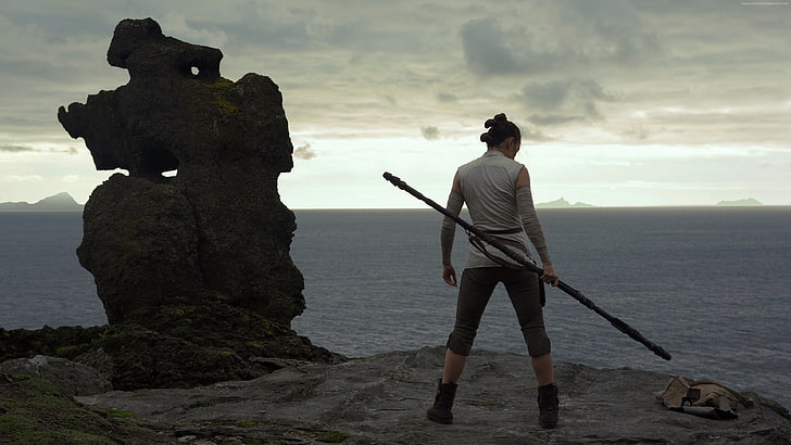Star Wars: The Last Jedi, 4K, Daisy Ridley, HD tapet