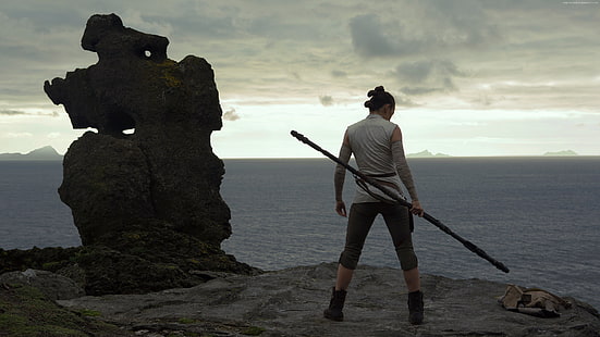 Star Wars: The Last Jedi, 4K, Daisy Ridley, Wallpaper HD HD wallpaper